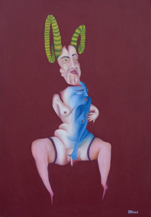 aries- me, oilpainting 70cm x 100cm