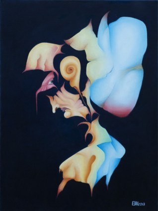 myself_sixtyseven, oilpainting 60cm x 80cm