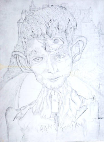 Franz Kafka , Radierung